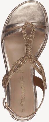 Tamaris Sandalen zomerschoen feestdagenschuh sandalette met fonkelende strasssteentjes - Foto 2