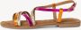 Tamaris Essentials Dames Sandalen FUXIA COMB - Thumbnail 4