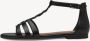 Tamaris Zwarte Casual Open Sandalen Vrouwen Black Dames - Thumbnail 4