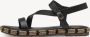Tamaris Zomer Platte Sandalen Vrouwen Stijlvol Black Dames - Thumbnail 5