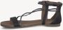 Tamaris Sandalen zwart Imitatieleer Dames - Thumbnail 4