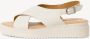 Tamaris Beige Casual Platte Open Sandalen Beige Dames - Thumbnail 4