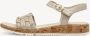 Tamaris Comfort Veterschoenen voor Dames in Beige - Thumbnail 4