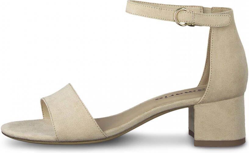 Tamaris Naakt elegante open hoge hiel sandalen Beige Dames - Foto 5