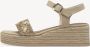 Tamaris Sandalen Touwzool Sandalen Touwzool Beige - Thumbnail 3