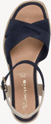 Tamaris Sleehaksandaaltjes bandjessandaal zomerschoen met modieuze kruisbandage - Foto 3