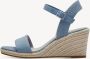 Tamaris Essentials Dames Sandalen DENIM - Thumbnail 4