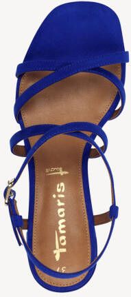 Tamaris Sandaaltjes zomerschoen sandaal blokhak met fijne bandjes - Foto 4