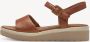 Tamaris COMFORT Essentials Dames Sandalen NUT - Thumbnail 2