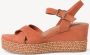 Tamaris Casual open teen sandalen bij zonsopgang Brown Dames - Thumbnail 5