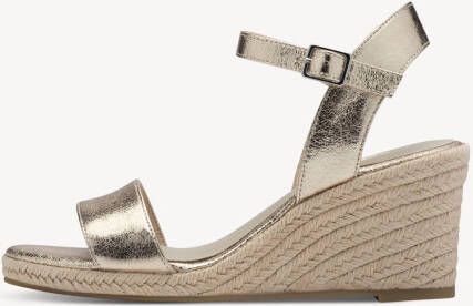 TAMARIS Sandaaltje goud 41