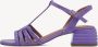 Tamaris Elegante paarse sandalette met trendy hak Purple Dames - Thumbnail 5
