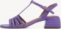 Tamaris Elegante paarse sandalette met trendy hak Purple Dames - Thumbnail 4