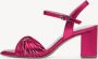 Tamaris Sandalen met hak roze Synthetisch Dames - Thumbnail 5