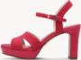 Tamaris Highheel sandaaltjes zomerschoen avondschoen blokhak met antishokk hak - Thumbnail 3