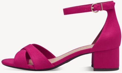 Tamaris Sandaaltjes blokhak zomerschoen bandjessandaal met kruisband - Foto 3