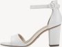 Tamaris Zwarte Leren Hoge Hak Sandalen Black Dames - Thumbnail 94