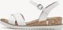 Tamaris Essentials Dames Sandalen WHITE - Thumbnail 4