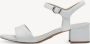 Tamaris Witte Open Platte Sandalen Vrouwen White Dames - Thumbnail 5