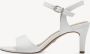 Tamaris Essentials Dames Sandalen WHITE MATT - Thumbnail 4