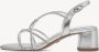 Tamaris Elegant Vegan Glitter Sandalette Gray Dames - Thumbnail 3