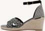 Tamaris Comfort Sandalen voor Dames in Blackcomb - Thumbnail 4