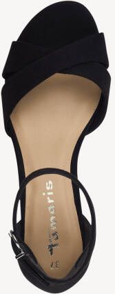 Tamaris Sandaaltjes blokhak zomerschoen bandjessandaal met kruisband - Foto 5