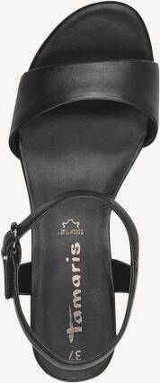 Tamaris Zwarte damessandalen stijlvol en comfortabel - Foto 7