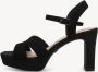 Tamaris Elegante High Heel Sandalen Black Dames - Thumbnail 5