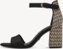 Tamaris Zwarte Casual Platte Sandalen Black Dames - Thumbnail 5
