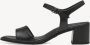 Tamaris Zwarte Casual Open Sandalen Vrouwen Black Dames - Thumbnail 3