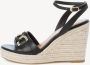 Tamaris Stijlvolle zwarte open sandalen Black Dames - Thumbnail 3