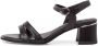 Tamaris Zwarte elegante open sandalen Zwart Dames - Thumbnail 4