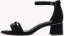 Tamaris Leren hoge hak sandalen Black Dames - Thumbnail 5