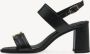 Tamaris Zwarte Casual Open Sandalen Vrouwen Black Dames - Thumbnail 5