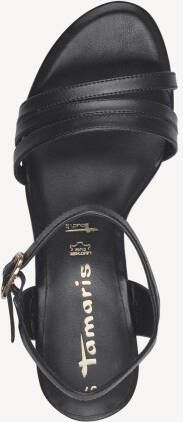 Tamaris Sleehaksandaaltjes zomerschoen sandaal riemchensandaal met opvallende wig hak - Foto 6