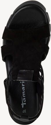 Tamaris Zwarte damessandalen stijlvol en comfortabel - Foto 6