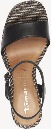 Tamaris Sandaaltjes blokhak bandjessandaal opvallend hakontwerp - Foto 3