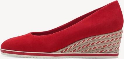 TAMARIS Sleehakpumps rood 42