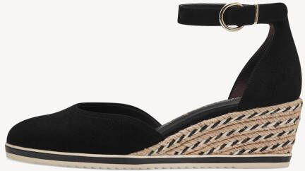 Tamaris Pumps met sleehak instapschoen wig-hak bandensandaal met modieuze jute-afwerking - Foto 5