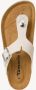 Tamaris Ivoor Leren Voetbed Slipper Beige - Thumbnail 3