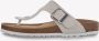 Tamaris Ivoor Leren Voetbed Slipper Beige Dames - Thumbnail 4
