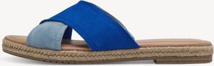 TAMARIS Slipper blauw 38