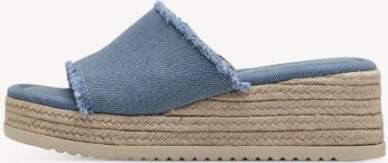 TAMARIS Slipper blauw 39