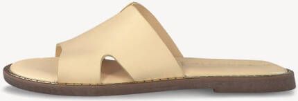 TAMARIS Leren Slipper geel 39