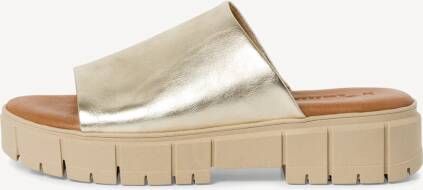 TAMARIS Slipper goud 36