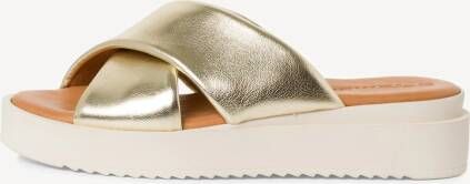 TAMARIS Slipper goud 39