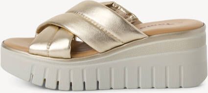 TAMARIS Slipper goud 41