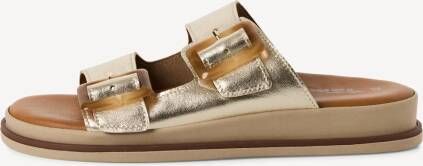 TAMARIS Slipper goud 42