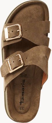 Tamaris Comfort Veterschoenen voor Dames in olijf - Foto 6